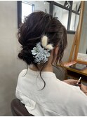 結婚式アップスタイル