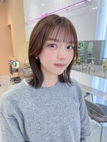 ユーリ(JUURI)&nbsp;ブラウン / 顔まわり / ミディアム