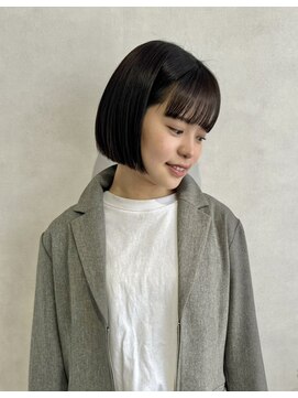 ソイ(soi) ナチュラルストレートなミニボブ