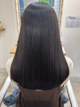 フチュール(futur) 髪質改善ストレート×黒髪