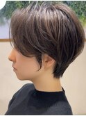 30代40代50代大人ナチュラルレイヤーショートボブ