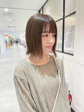 ビーハイブアヴェダ PARCO2店(BEHIVE AVEDA) 【BEHIVE山田】ナチュラルベージュ！