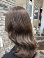 エトワ(ETOWA) ブリーチなしWカラーでダメージを抑えつつ透明感カラーに！