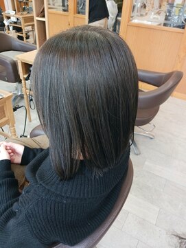 シャンティ 琴似店(Shanti) ブリーチなし オリーブグレージュ