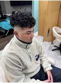 無造作なスペインカール