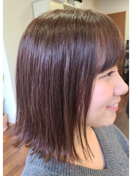 パブリックヘアー ミディアムボブ