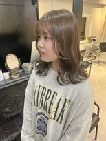 ノエル 池袋店(noel)&nbsp;【noel】manami×ブリーチなしベージュ