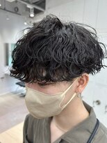 レタッチ バイ フィフス 天神大名(RETOUCH by fifth)&nbsp;大名波巻きパーマツイストスパイラルパーマッシュウルフカット