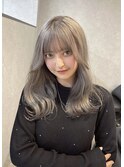 シルバーカラー/ブリーチ/シルバーベージュ#浜松駅#カラー
