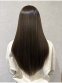 酸性ストレート後も定期的なメンテナンスでキレイを維持