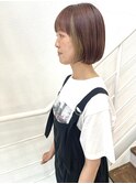 夏に向けて大人可愛いインナーボブ
