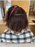髪質改善/髪質改善ストレート/縮毛矯正/ボブ