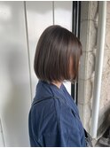 ボブ/切りっぱなし