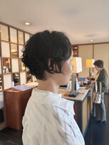 ユウヘアー 本山店(U Hair) くせ毛を生かしたボブパーマスタイル☆