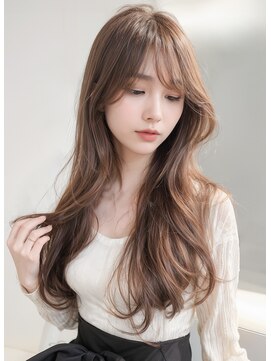 アナザヘアー なんば 高島屋前店(ANAZA hair) 韓国風ゆるふわウェーブスタイル♪クリアグレージュ