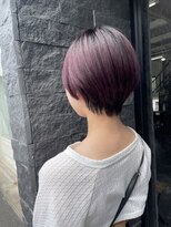 ヴィオラカラー(VIOLLA COLOR)&nbsp;デザインカラー×大人ショートヘア/小倉