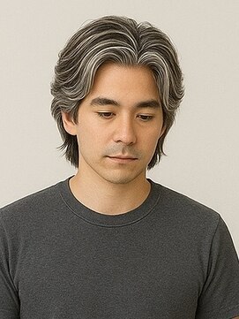 バース 梅田中崎町店(BIRTH) メンズハイライトバレイヤージュメッシュ