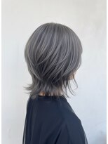 ヘアーメイクパウダー 天王寺寺田町店(Hair make powder)&nbsp;大人可愛い20代30代40代50代ウルフレイヤーボブ丸みショートボブ