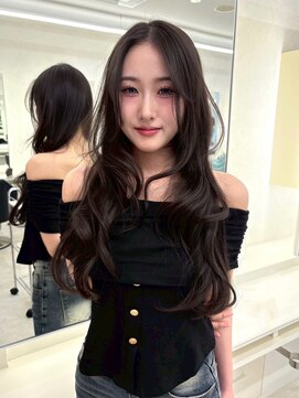 パーヴミックス アリー(Parve Mix ALLY) ココアグレージュ×レイヤーカット