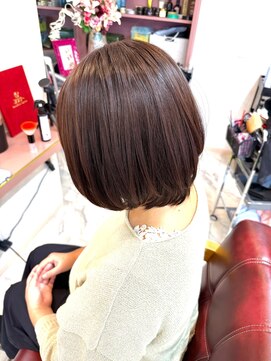 フラワー ナガハマ(Flower Nagahama) ピンクモーブブラウン