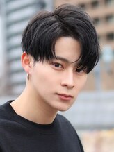 アーバンスタジオトウキョウ 下北沢店(URBAN STUDIO TOKYO) コンマバングメンズショートセンターパート　【下北沢/men's】