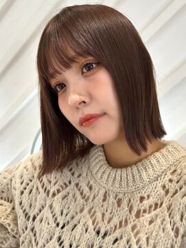 ロンドヴァリー 渋谷店(Lond vallee) 顎下3センチ抜け感ボブ