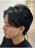 フェザーパーマ/ニュアンスパーマ/韓国マッシュ/錦糸町駅/men's