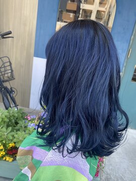 色持ち＆色落ち可愛いネイビーカラー