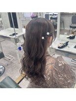 リミットバイアフィナー 大宮店(limit by Afinar)&nbsp;トレンドハーフアップ