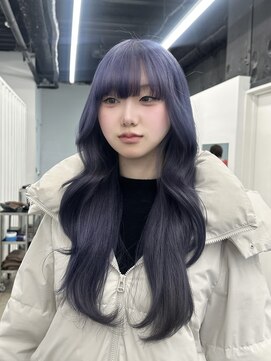 ココ 原宿(KOKO) M黒髪小顔ヘアオリーブグレー艶髪クラゲヘアーココアベージュ