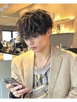 アストラ(ASTRA) MEN’S HAIR/サーフカール/刈り上げセンターパート