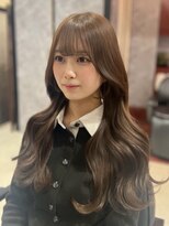 ナチュラル金山(NATURAL)&nbsp;艶ロング×柔らかベージュブラウン
