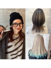 【stylist　横井】ブリーチを使ったデザインカラーでガラッとイメチェン♪♪