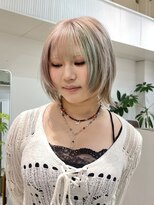 ミーム 原宿 表参道(meme)&nbsp;!ダブルカラーハイトーンカラーケアブリーチインナーカラー#原宿