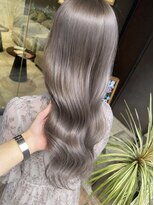 アース 豊橋店(HAIR&MAKE EARTH)&nbsp;ハッシュカット×ホワイトグレージュ