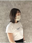 【外ハネ×ボブ】石澤