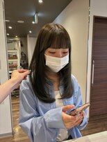 イタクラ 鳥屋野店(ITAKURA)&nbsp;ロングレイヤー×オリーブブラウン
