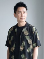 エムエイチバーバー 肥後橋(MH THE BARBER)&nbsp;爽やかアップバングショート【肥後橋駅・西梅田・本町】