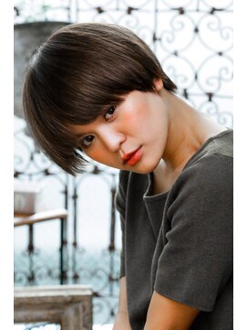 メルクマール(MERKMAL) ジェンダーレスな小顔マッシュ。