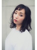 大人ミディアムパーマ