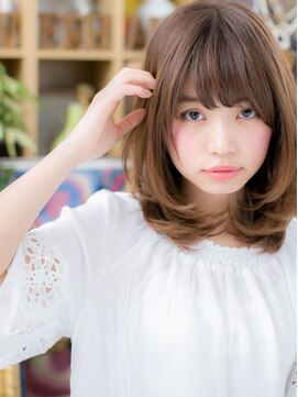 カバーヘア ブリス 戸田公園西口店(COVER HAIR bliss) ■bliss戸田公園12-17★■重めスタイル前下がりツヤミディ!