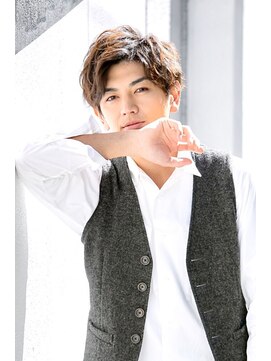 ヘアセットサロンシャルメ 梅田店(Hair Make Salon CHARMER) メンズヘアセット　男らしく大人なヘアセットスタイル