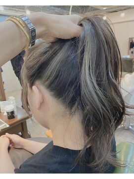 マリアバイアフロート(Maria by AFLOAT) インナーカラー【カーキグレージュ】