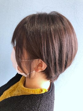 ポンテ 福津店(ponte) 丸みショートボブ