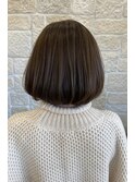 切りっぱなしボブ