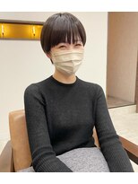 エル 桜山(yel)&nbsp;ショートマッシュ/髪質改善/インナーカラー/ケアブリーチ