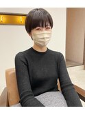 ショートマッシュ/髪質改善/インナーカラー/ケアブリーチ