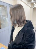 【verda】ブリーチなしダブルカラーラテグレージュ/池袋駅