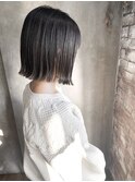 ボブ +シルバーグレージュ