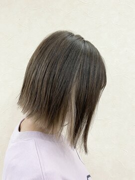 トップヘアー 玉島店(TOP HAIR) 前下がり切りっぱなしボブ